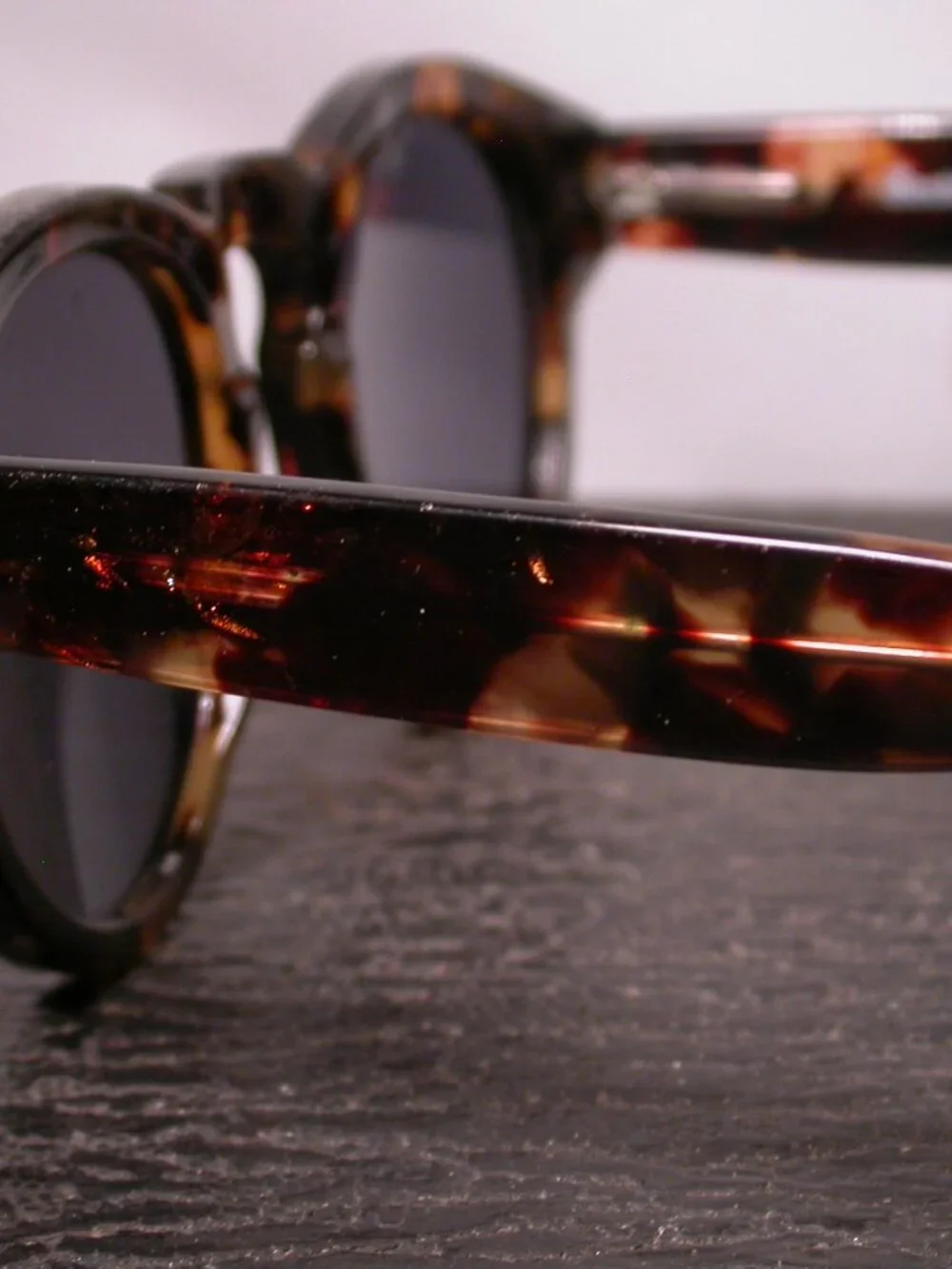 Authentic Illsteva Leonard Modern Blonde Tortoise Sunglasses Handmade Italy